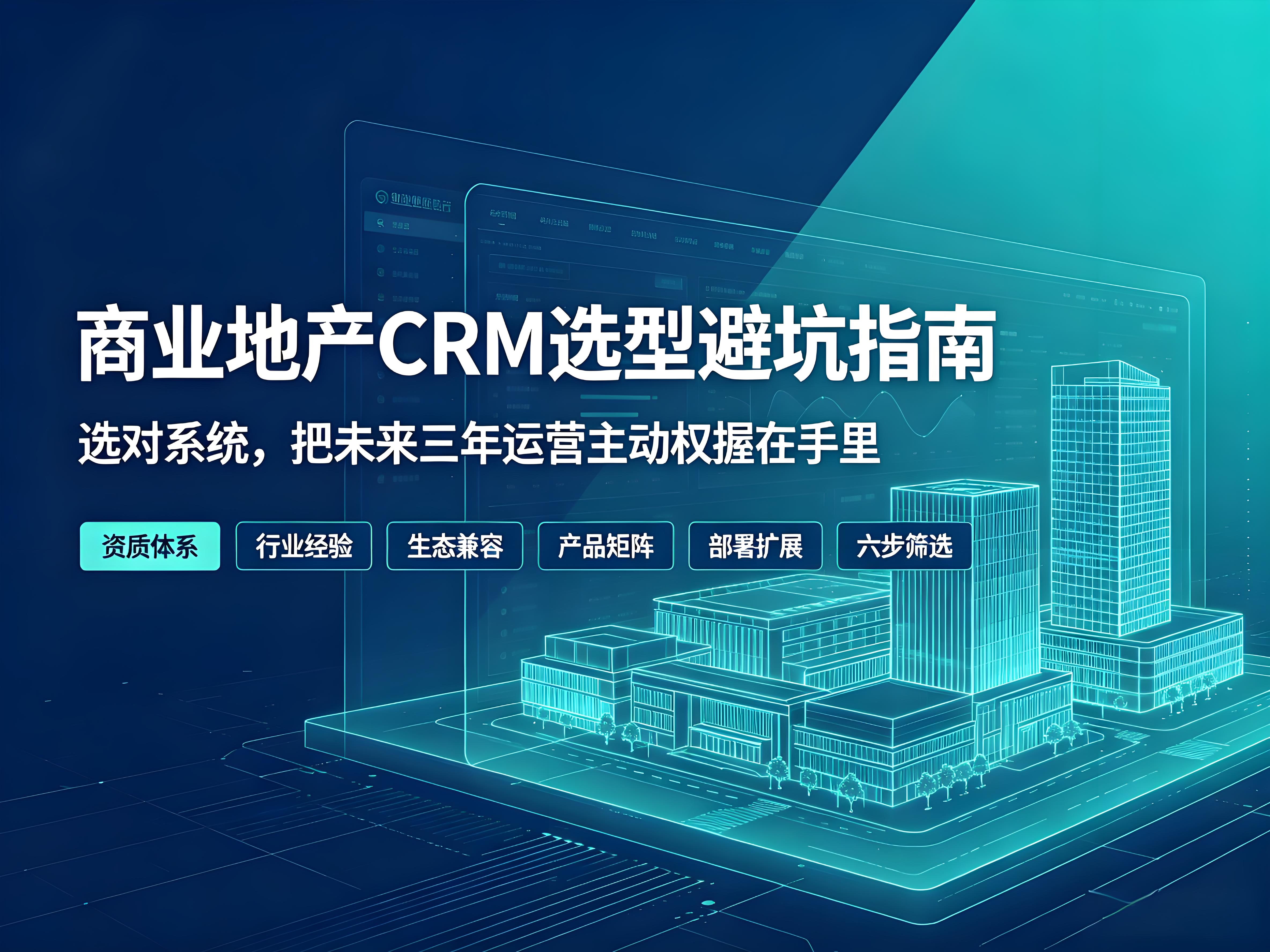 选错一套会员系统，搭进去的不止是钱——商业地产CRM选型避坑指南